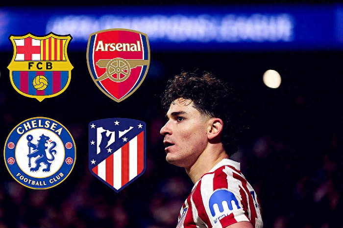 阿尔瓦雷斯欧冠首秀破门引巴萨转会热议 亿元身